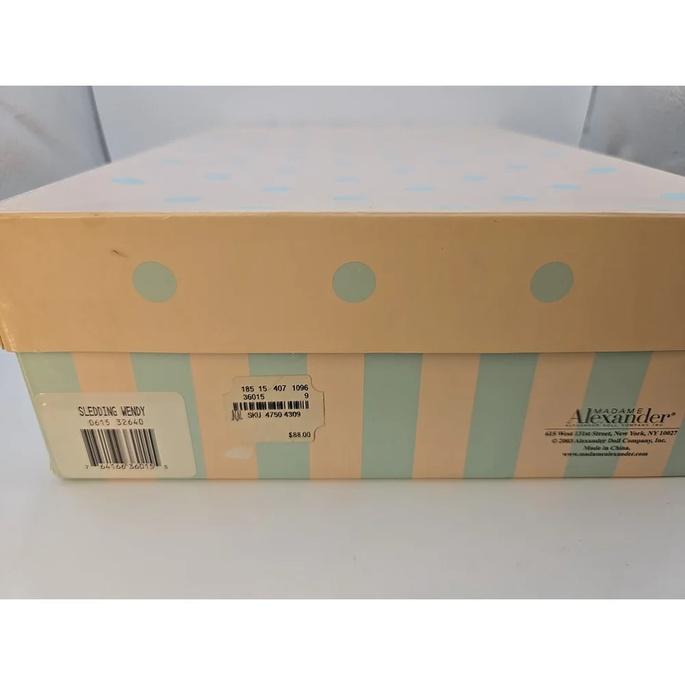 NIB MADAME ALEXANDER DOLL 8
